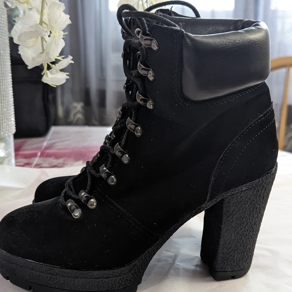 Wild Diva Lace up Booties